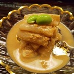 道人 - ズイキの胡麻酢和え