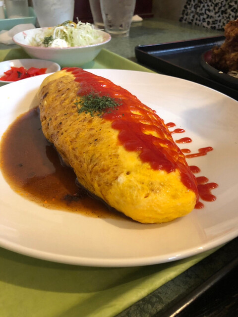 唐揚げタワー By 美食チームin名古屋 洋食亭 寅安 塩釜口 洋食 食べログ
