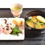 横浜元町 香炉庵 - 一汁おむずび膳