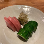 新橋 いっぱし - 漬物