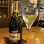 ラ キアーヴェ - Prosecco Valdobbiadene Superiore San Boldo Brut Marsuret