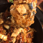 うなぎ割烹 きた八 - ご飯もふっくら、タレと絡んで