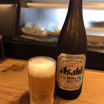 うなぎ割烹 きた八 - 瓶ビール
