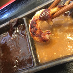 焼肉処 まるます家 - ホルモンは味噌ダレが合います♬
      ま…どっちも美味しいんだけど(^_-)