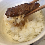 焼肉処 まるます家 - ご飯と一緒に...♪*ﾟ
