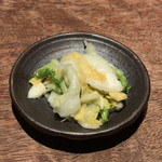 侘家古暦堂 - 《秋山総料理長 おすすめコース》
      お漬物