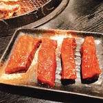 Sumibi Yakiniku Juan - 新鮮ハツステーキ