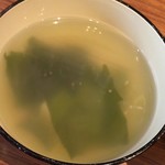 栄香苑 - わかめスープ