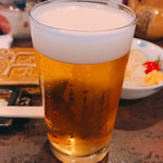 串の坊 - ランチビール