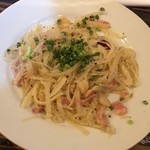 はすのうてな - 新じゃがのペペロンチーノ②