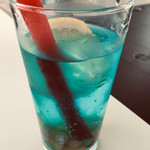 まちカフェ - パステルタピオカ湯上りサイダー