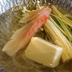 徳造丸 魚庵 - しゃぶしゃぶします。