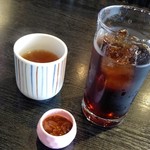 徳造丸 魚庵 - ソフトドリンク(コーラ)は志津摩店で貰ったクーポン券でサービス。