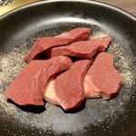 焼肉 なかむら - ハツ(塩) 630円(税抜)