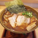 ラーメン考房 平成呈 - サンマラーメン 大盛り  ¥950
ネーミングから想像される臭みは、全くありません。