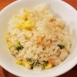 麺屋 六感堂 - ズワイガニと炒り玉子の炊き込みご飯