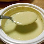 Kenkou Souzaiten Kotokoto - 枝豆のスープ（食べかけで失礼します）