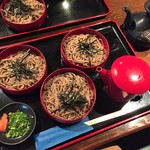 出雲そば やくも - 料理写真:割子そば(990円)