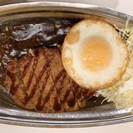 ゴーゴーカレー - ロコモコ風トッピング