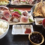 いとう漁協直営　漁師めしや　波魚波 - 黒潮定食