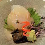 祐庵 - 平目、厚切りでも甘く美味し。