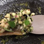 サラマンジェ ド ヨシノ - マイクロバジル・・ヨシノさんが庭で育てているとのこと