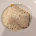 サラマンジェ ド ヨシノ - イトヨリ　貝のお出汁のソースと共に