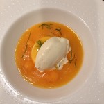 サラマンジェ ド ヨシノ - クインシーメロンのデザート