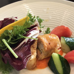 ソロウニコ - サーモンと海老の包み揚げ