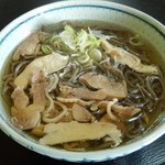 Soba Dokoro Suzutei - 肉そば(冷)