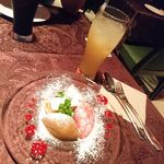 Radonna Harajuku - ケーキ＆アイスと、グレープフルーツジュース　2019.6