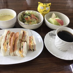 ラ・マルセイユ - 日替わりモーニング400円(税込)