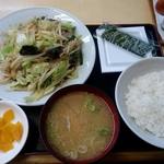 蔵王 - 野菜炒め定食 ¥790
