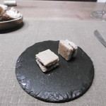 イル・チェントリーノ - フォアグラとトレビスのジャムサンド