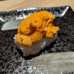 鮨 蒼井 - 握り　ウニ