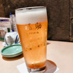 Sushidokoro Ginza Fukusuke - 生ビール