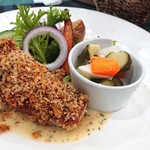 オリーブの風 豚肉専門店 - 七城ポークの香草焼き