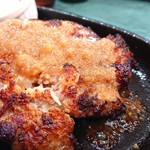 オリーブの風 豚肉専門店 - 塩豚のハンバーグ