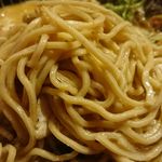 スパイスらぁめん 釈迦 - 細麺 浮上