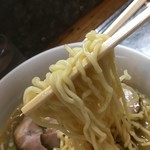 中華そば まるき - 縮細麺