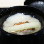 祇園 にしかわ - 甘鯛の煮麺、 はすいも、 柚子の香り
