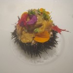 レストラン ラ フィネス - 紀伊長島産赤雲丹