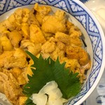 武寿司 - 生うに丼アップ