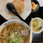 満洲味 - ラーメン定食