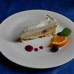 ペペロンチーノ - マスカルポーネのレアチーズケーキ