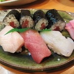 かぶと - おつまみ寿司