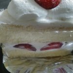 パティスリ・ル・スィエル - ショートケーキ（横から）