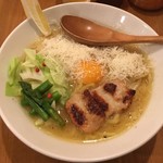 鶏ポタラーメンTHANK - トリポターナ870円