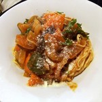 金町製麺 - 冷やしトマト