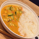 Soup Stock Tokyo - 夏野菜とムール貝のカレー（７６０円＋税）２０１９年６月